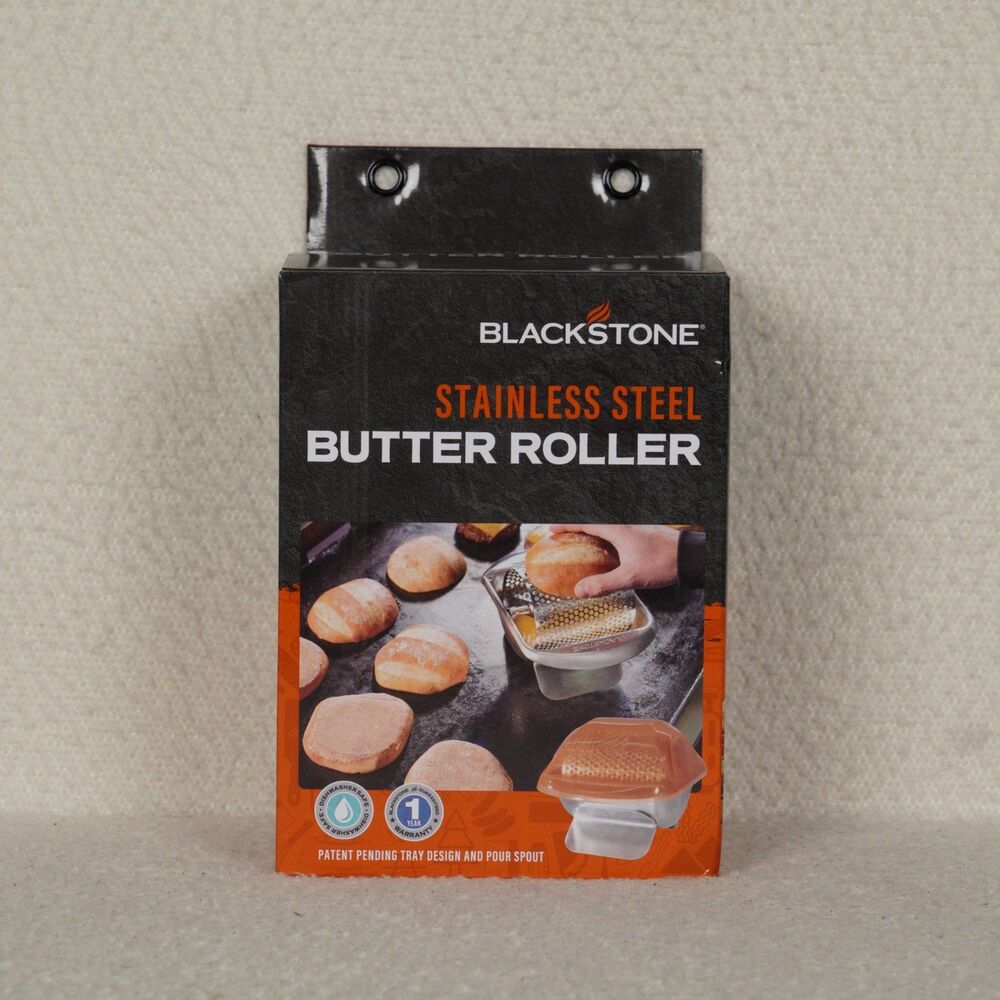 Blackstone Stainless Steel Butter Bun Roller Griddle Accessory Lid Model #5151
